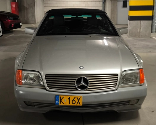 Mercedes-Benz SL cena 76500 przebieg: 135571, rok produkcji 1990 z Kraków małe 742